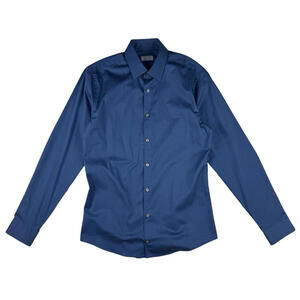 Tiger of Sweden Extra Slim Filbrodie Dress Shirt Blue Size 39 | 15.5
